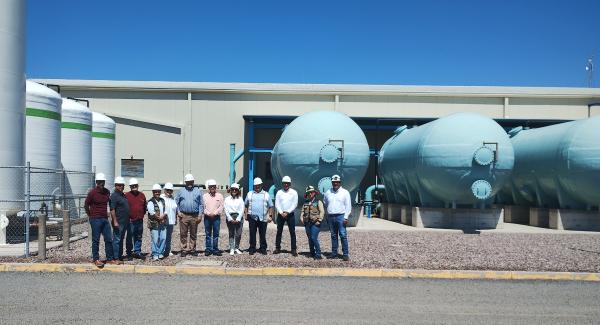 Grupo de investigadores visitan la EDAM Guaymas - Empalme: el Instituto Tecnológico de Sonora (ITSON), a la Universidad de Sonora (UNISON), el Colegio de Sonora, a CONAGUA, Aguas de Hermosillo y a la fundación Hermosillo ¿Cómo Vamos?